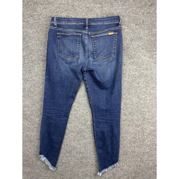 Joe's Jeans The Icon Jeans Womens 28 Mid Rise Skinny Ankle Frayed Hem Stretch - Picture 7 of 8